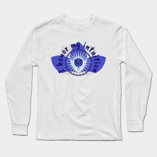 6th chakra mandala Long Sleeve T-Shirt